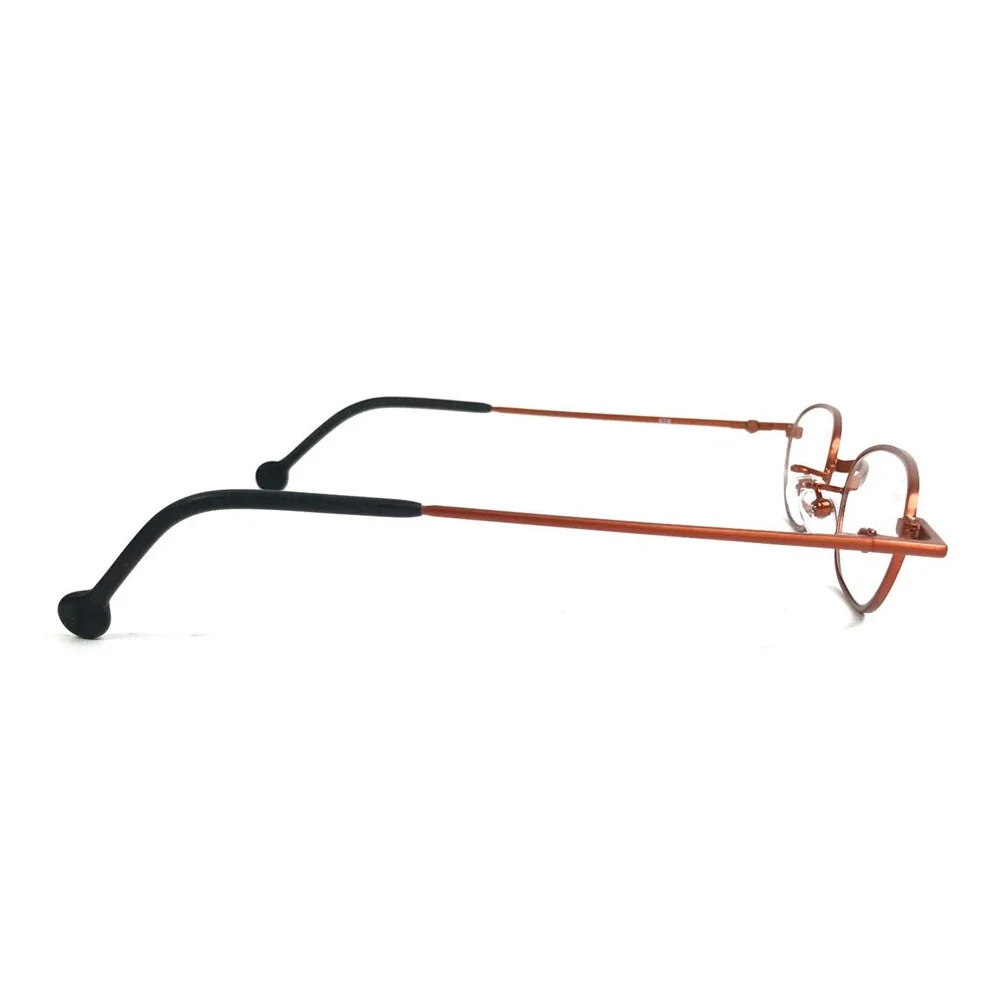 Vintage l.a.Eyeworks Eyeglasses Frames ELOISE 434 Matte Orange Oval 43-22-125